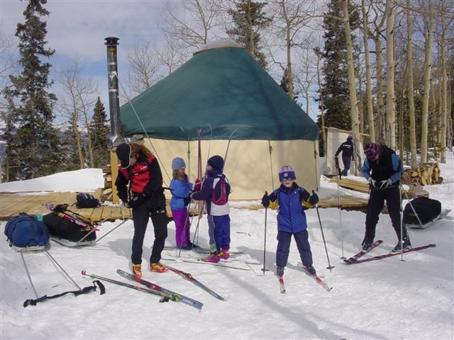 Hindsdale Haute Route Ski Yurt.